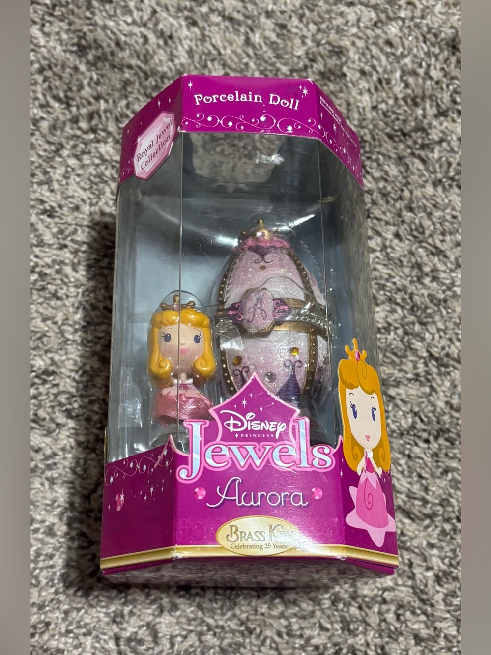 Disney Jewels Aurora Porcelain Doll - NEW